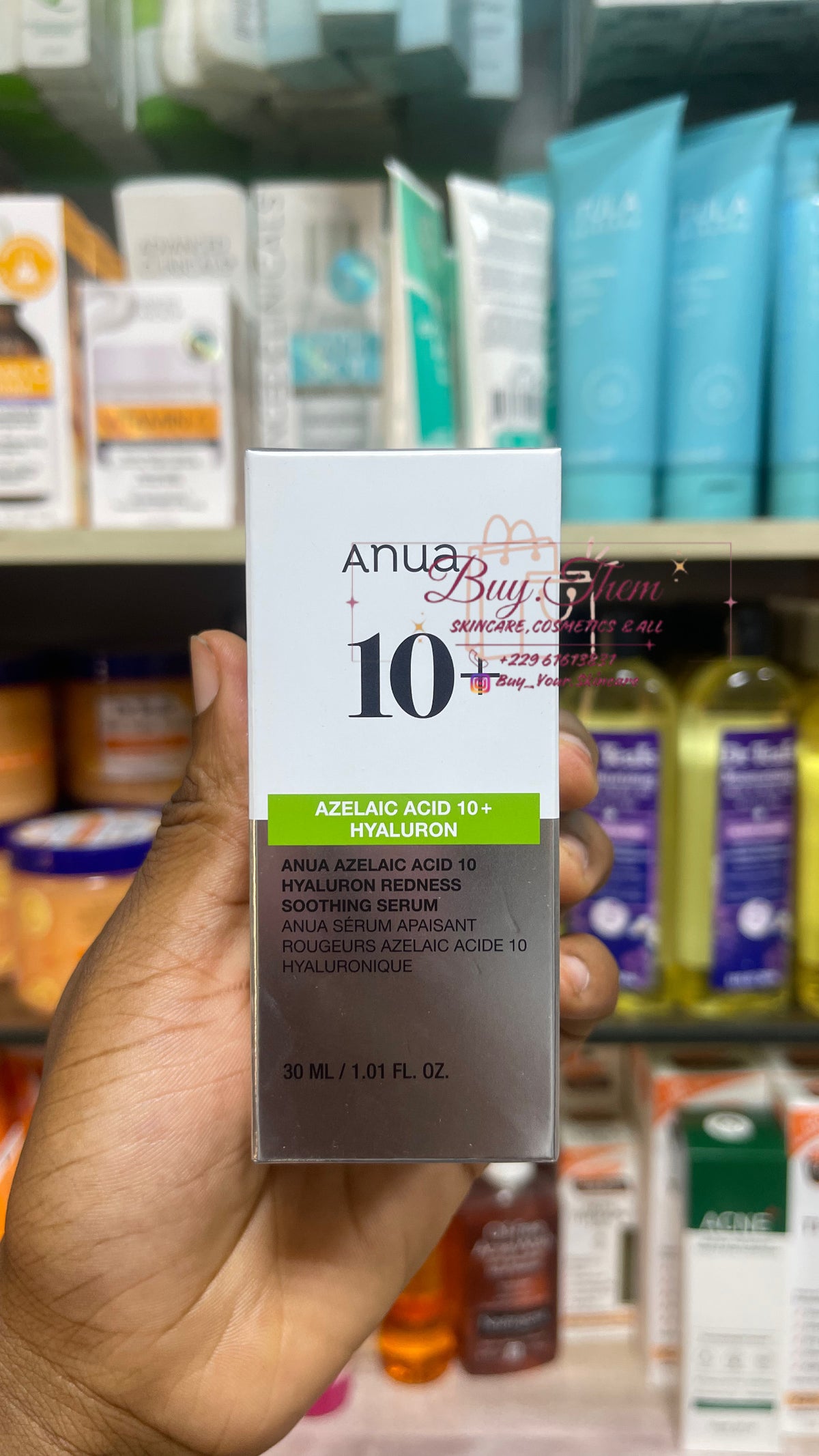 ANUA azelaic + hyaluron sérum
