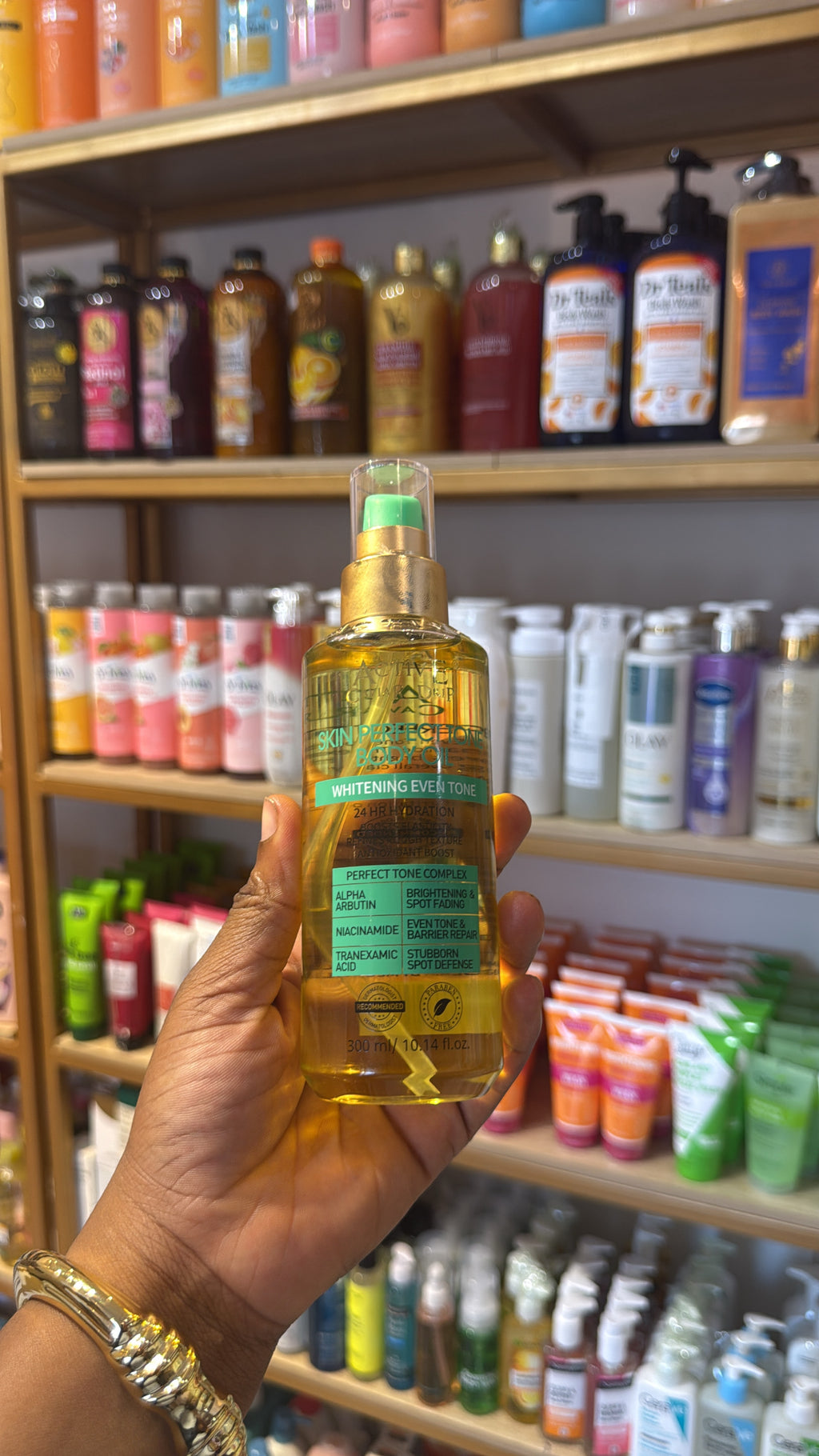 Active caviar drip oil huile de corps