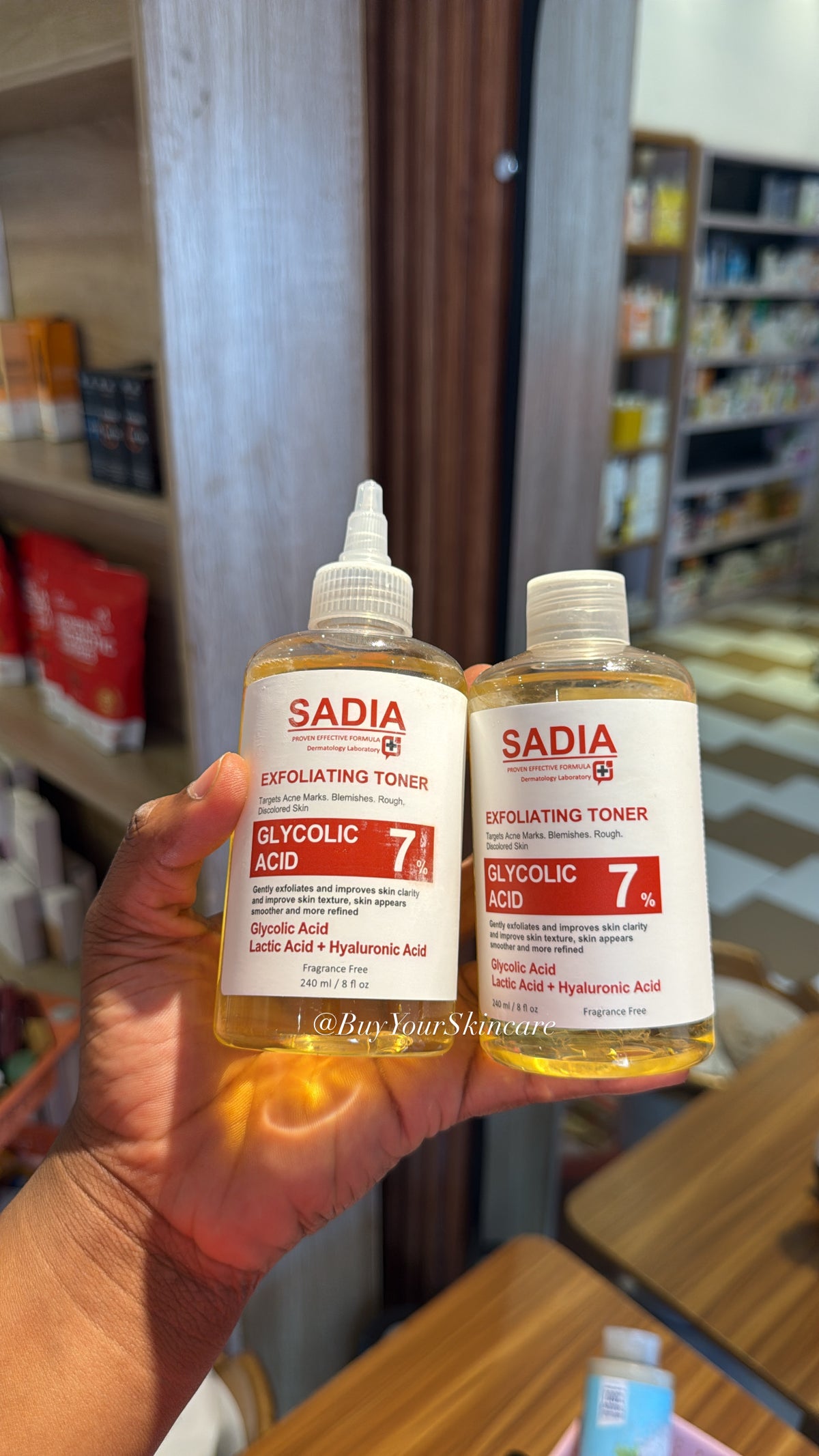 SADIA 7% Glycolic toner acide glycolique