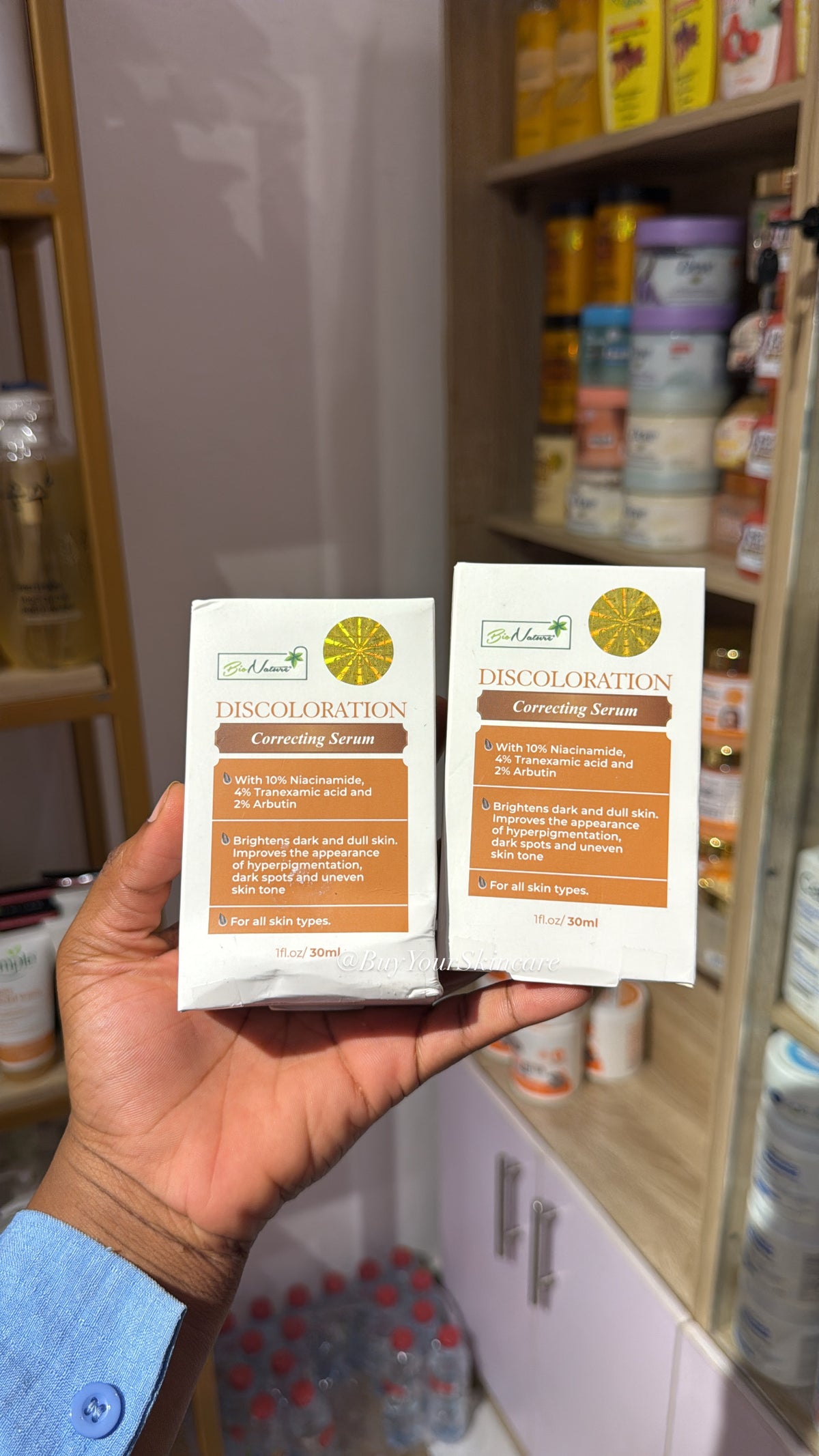BIO NATURE discoloration serum