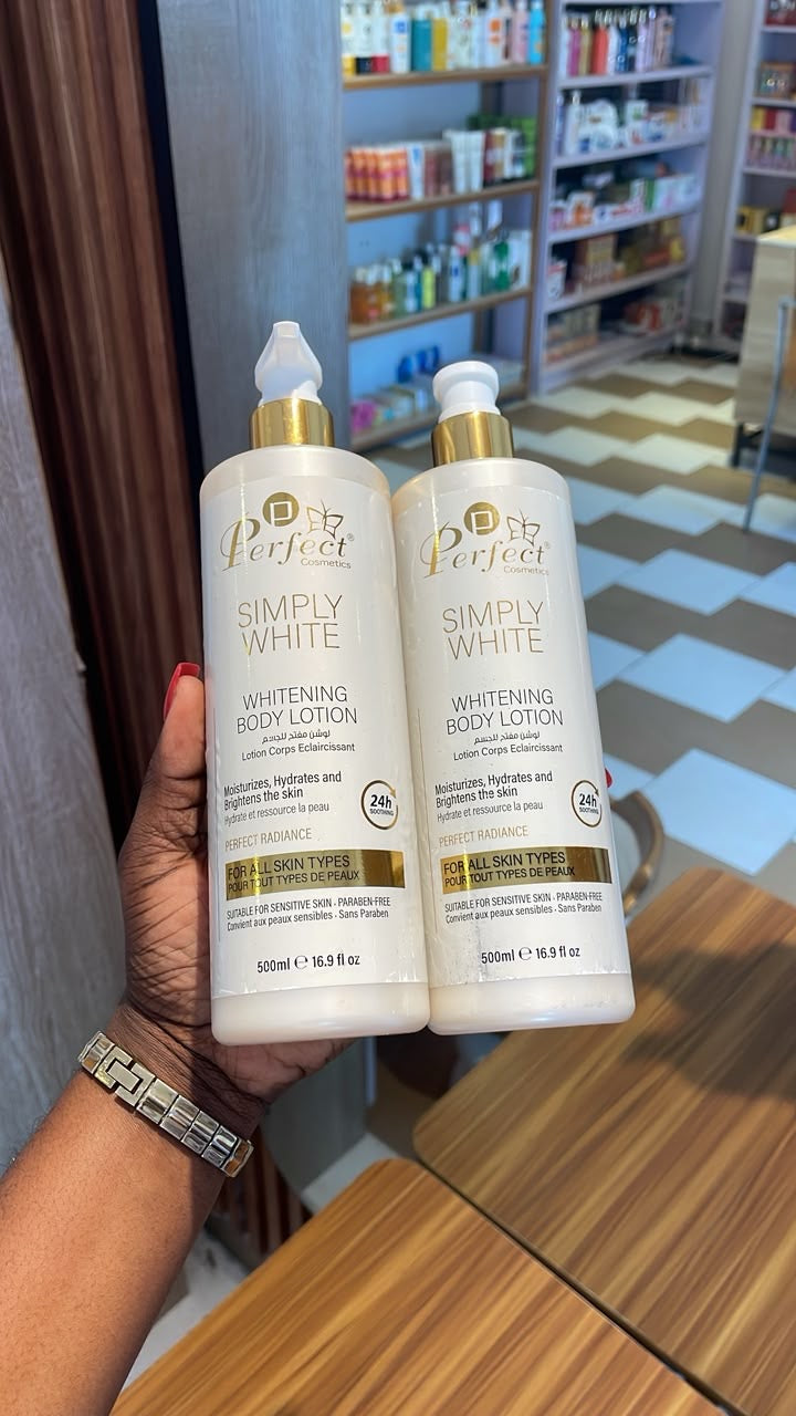PERFECT SIMPLE WHITE lotion lait de corps