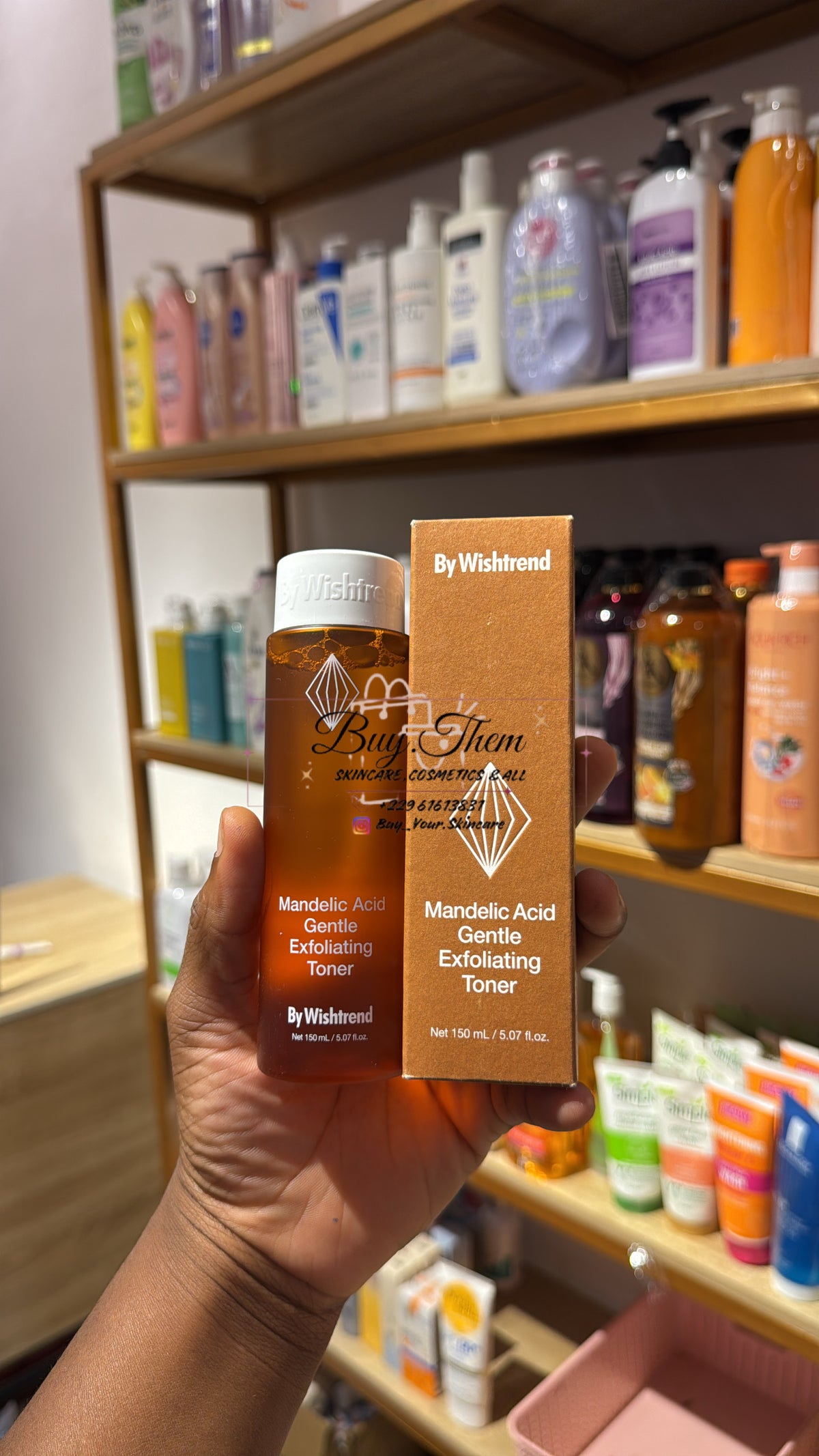 By which trend mandelic exfoliating toner