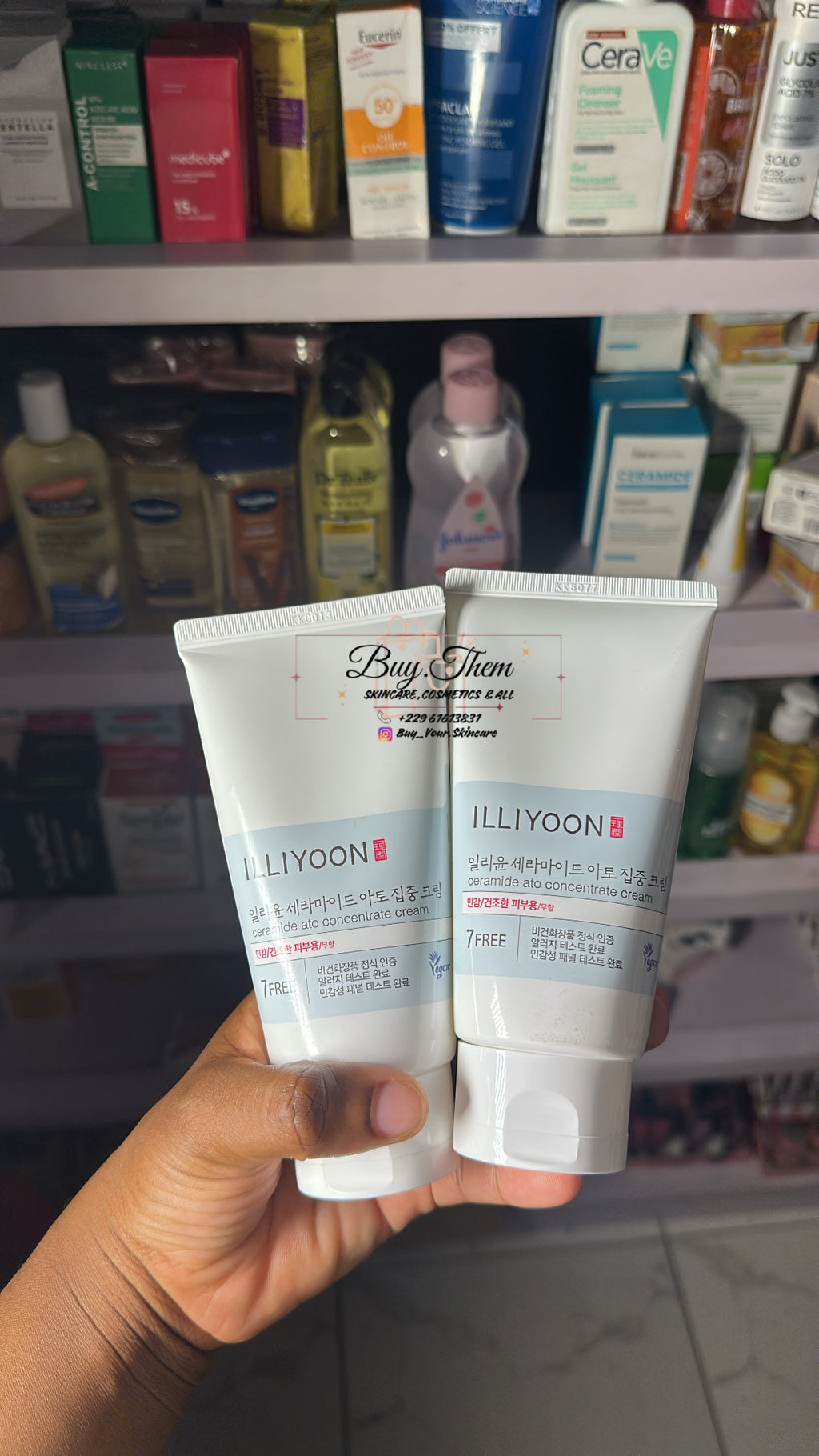 ILLYOON 5ceramide Moisturizing cream