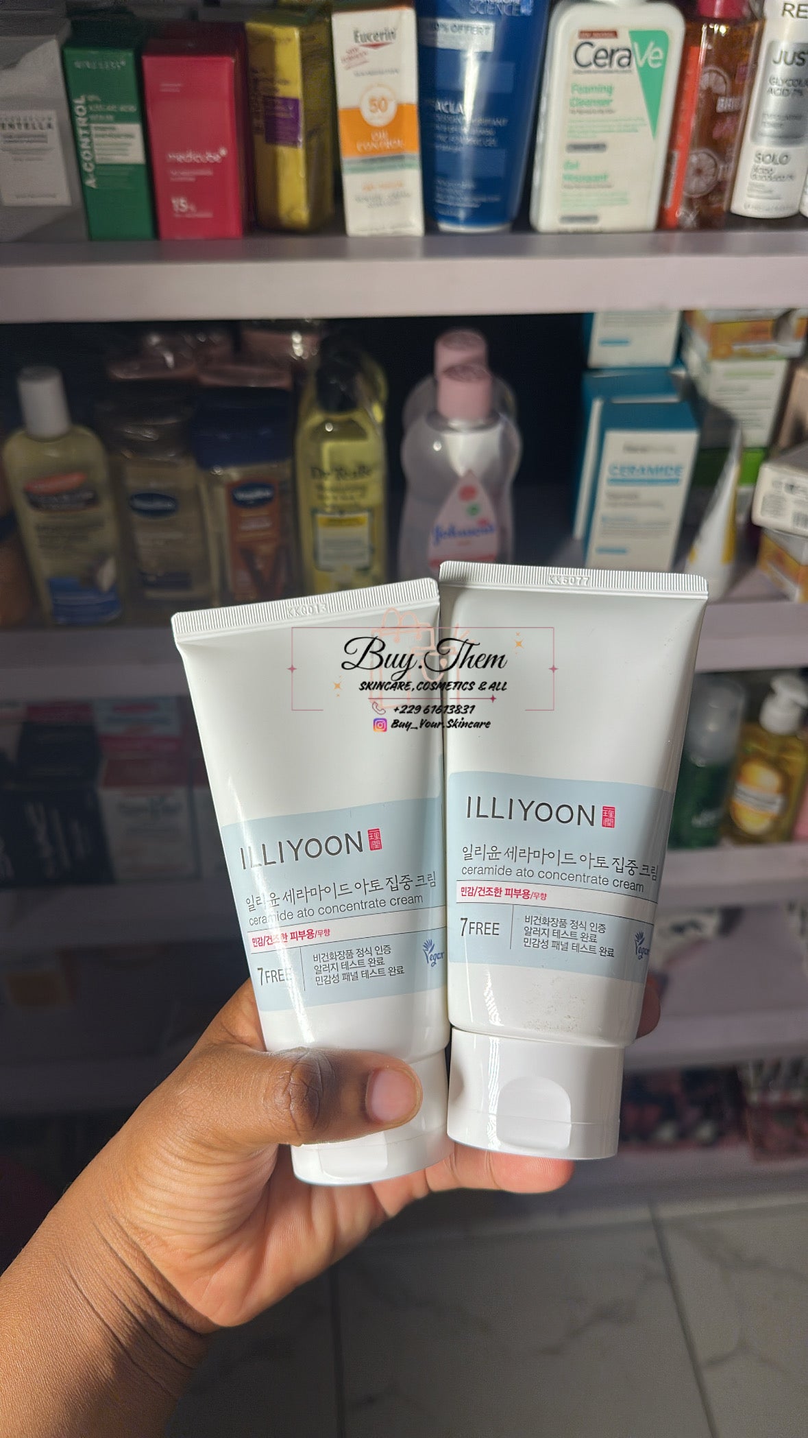 ILLYOON 5ceramide Moisturizing cream