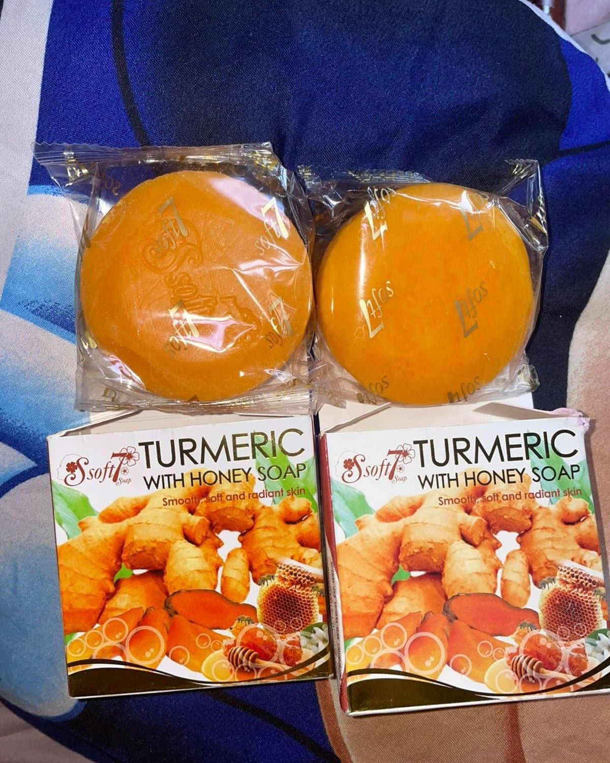 Tumeric curcuma savon