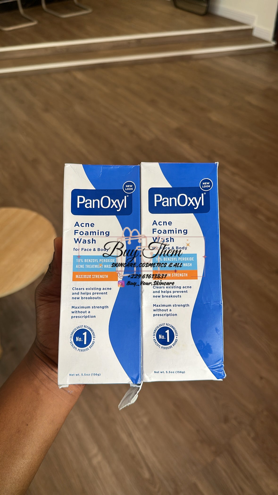 PANOXYL Acné foaming wash