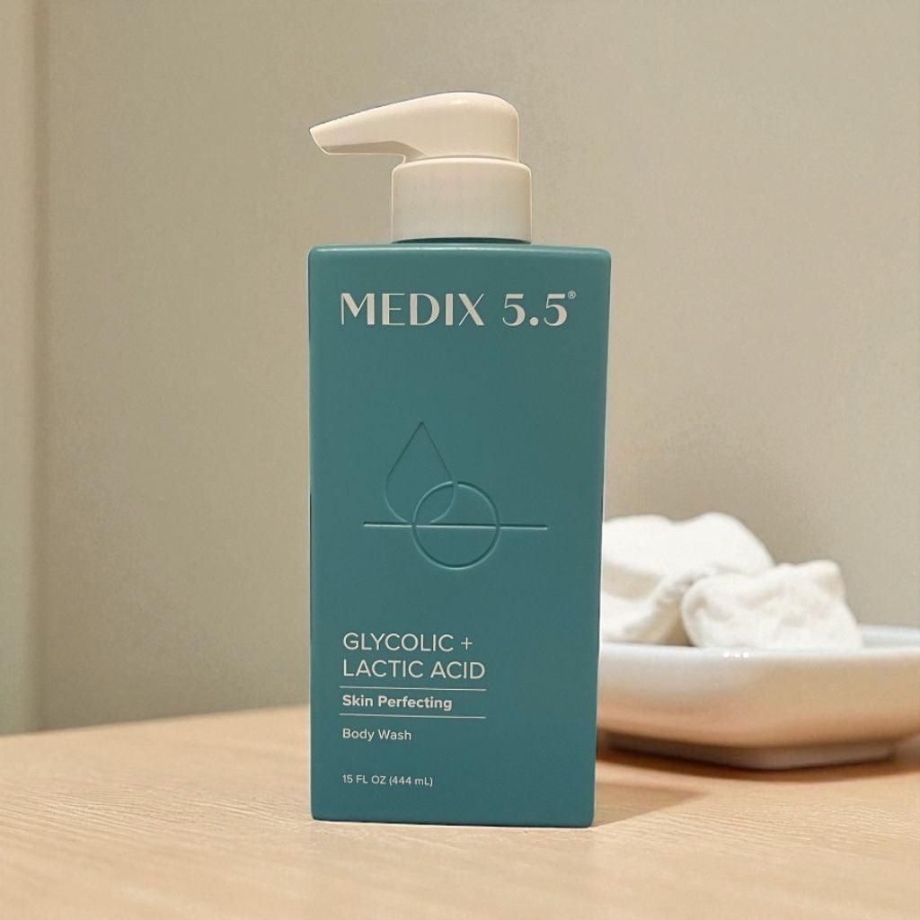 Medix 5.5 glycolic body wash gel douche
