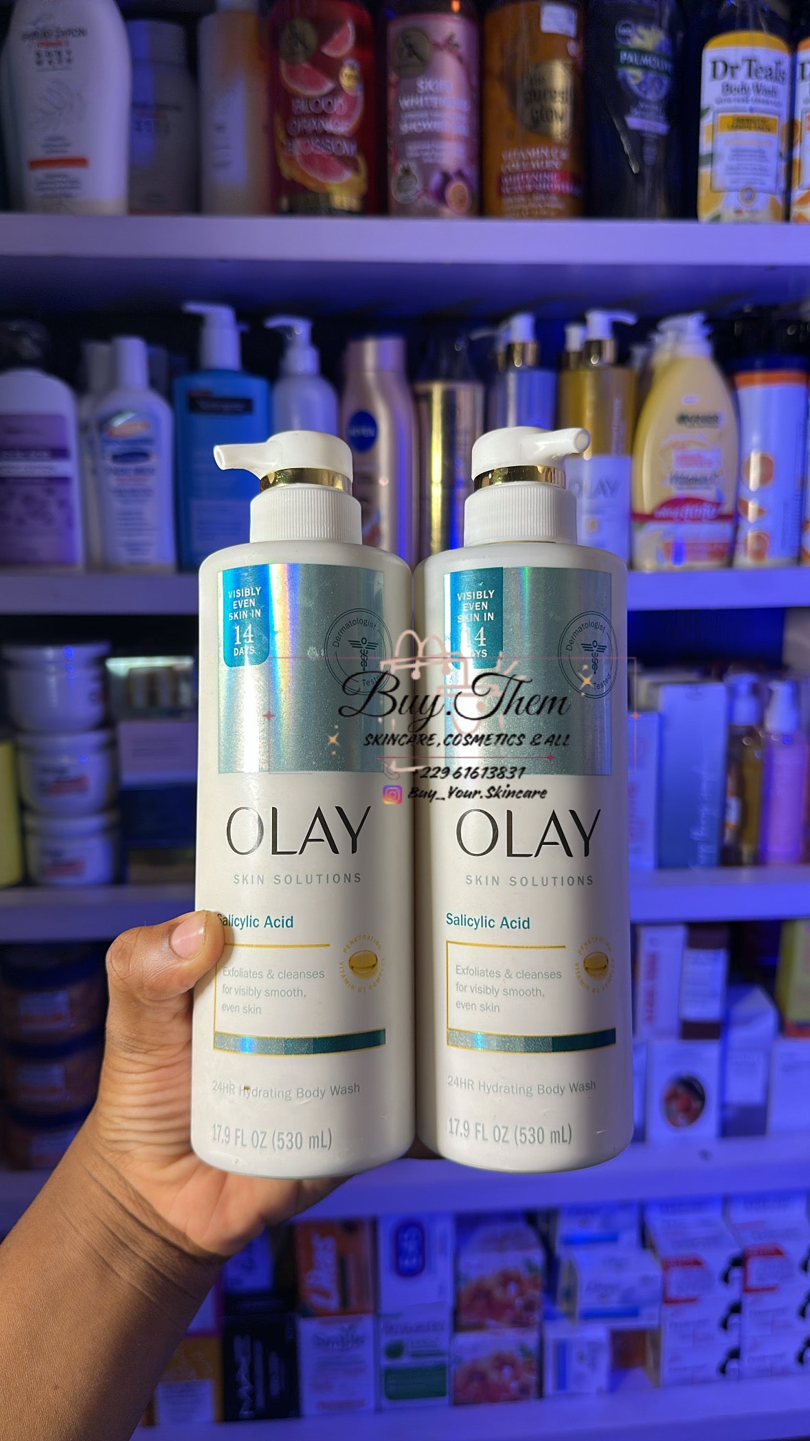 OLAY salicylic wash