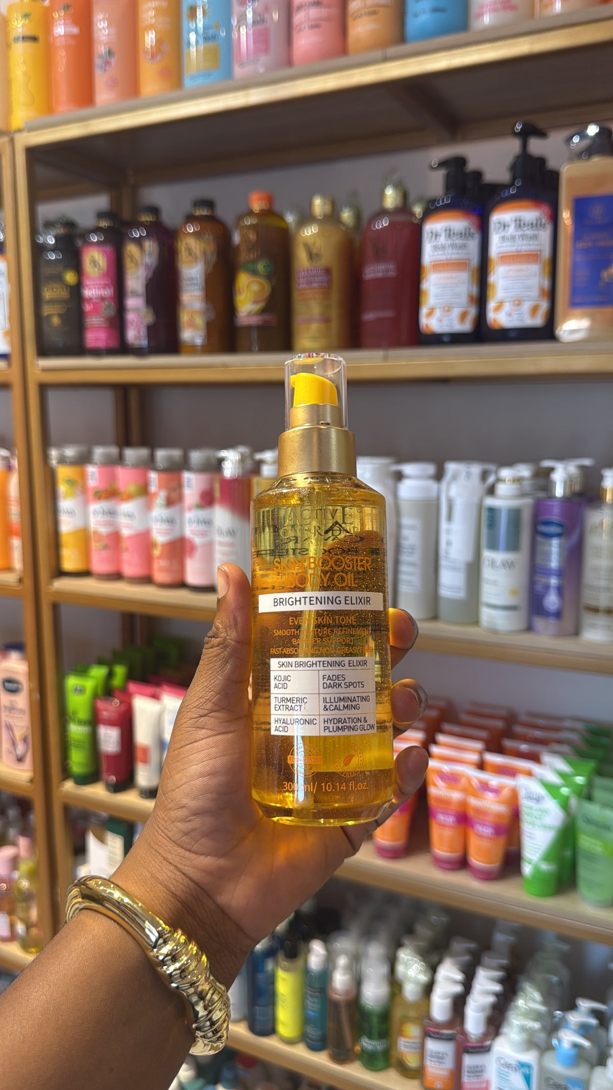Active caviar drip oil huile de corps