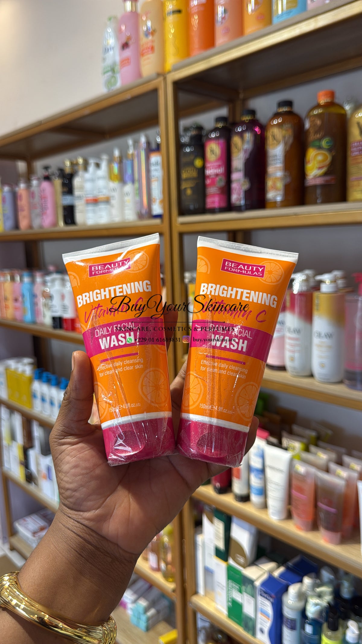 BEAUTY FORMULA Vitamin c face wash nettoyant