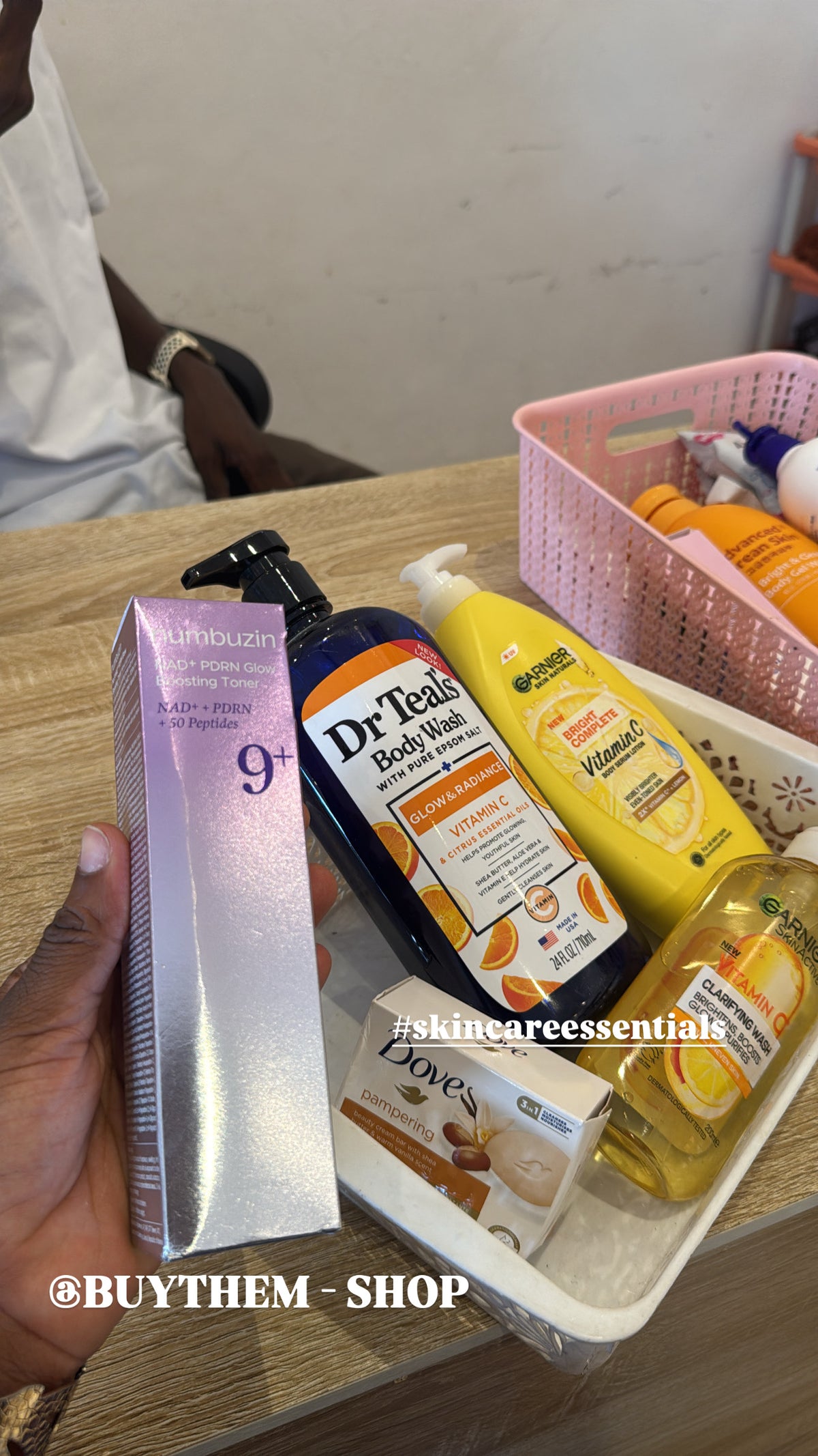 ROUTINE A5: 100% Booster d’éclat ( visage et corps )