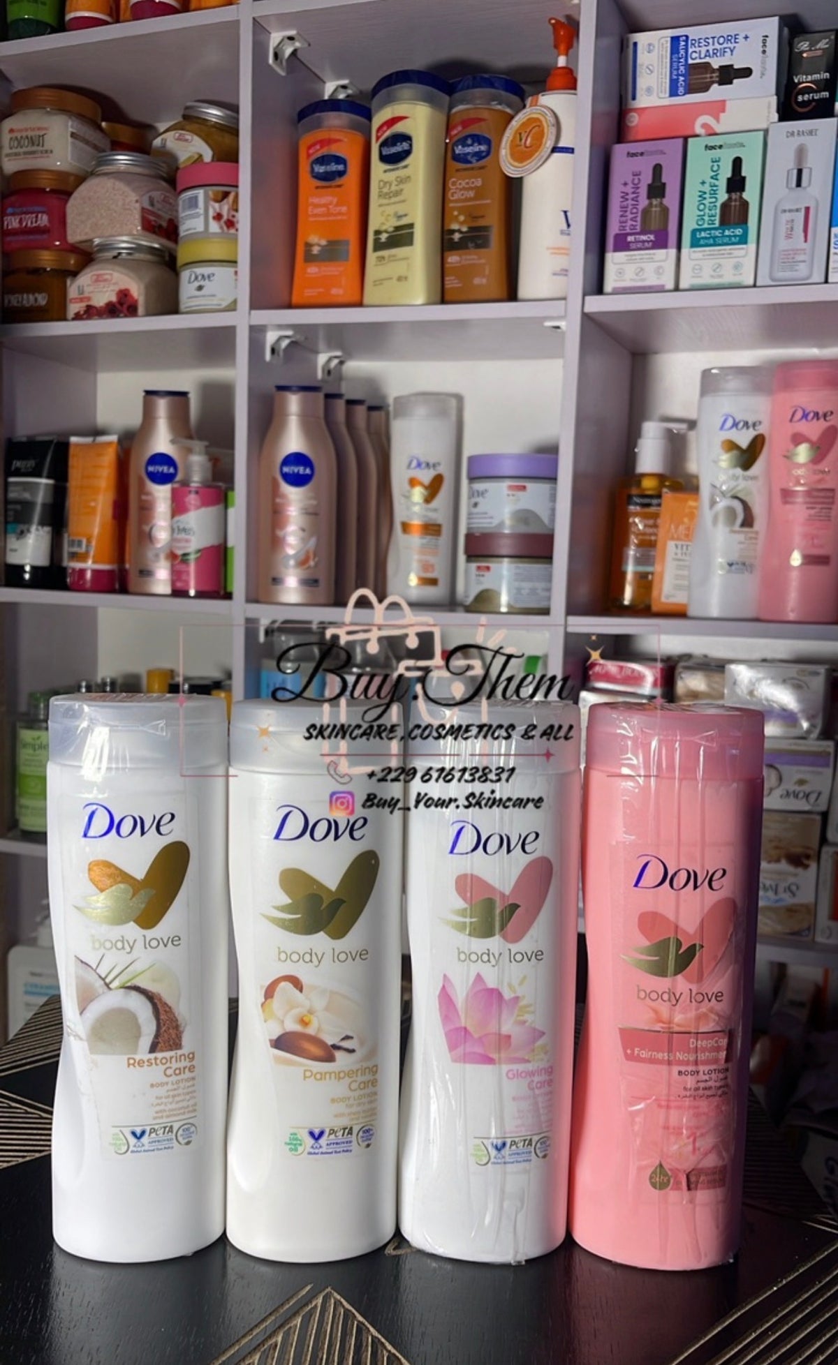 DOVE Body lotion lait de corps
