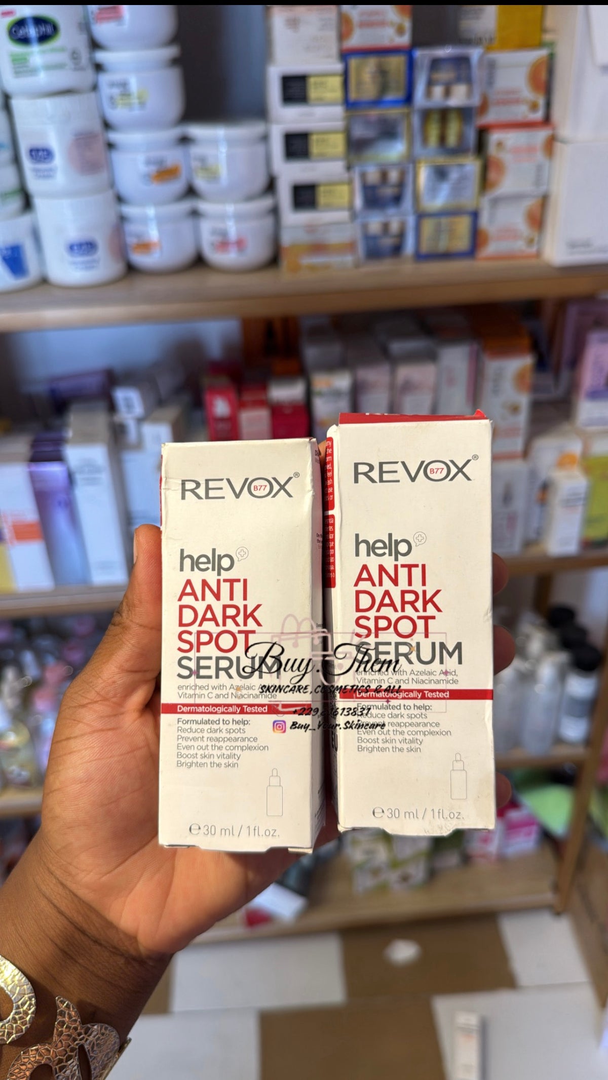 REVOX B77 HELP ANTI DARK SPOT SERUM