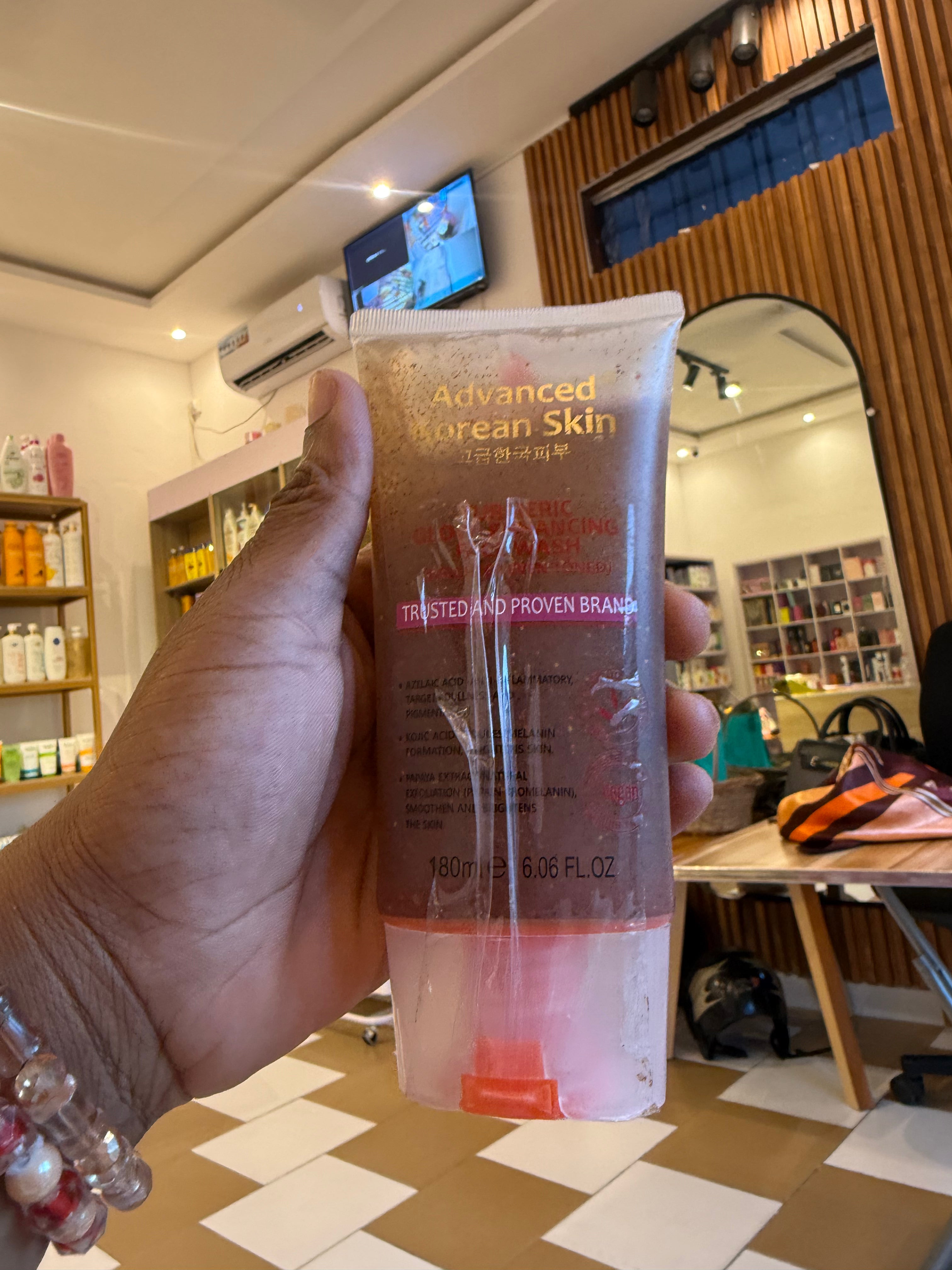 Advanced Korean face wash nettoyant