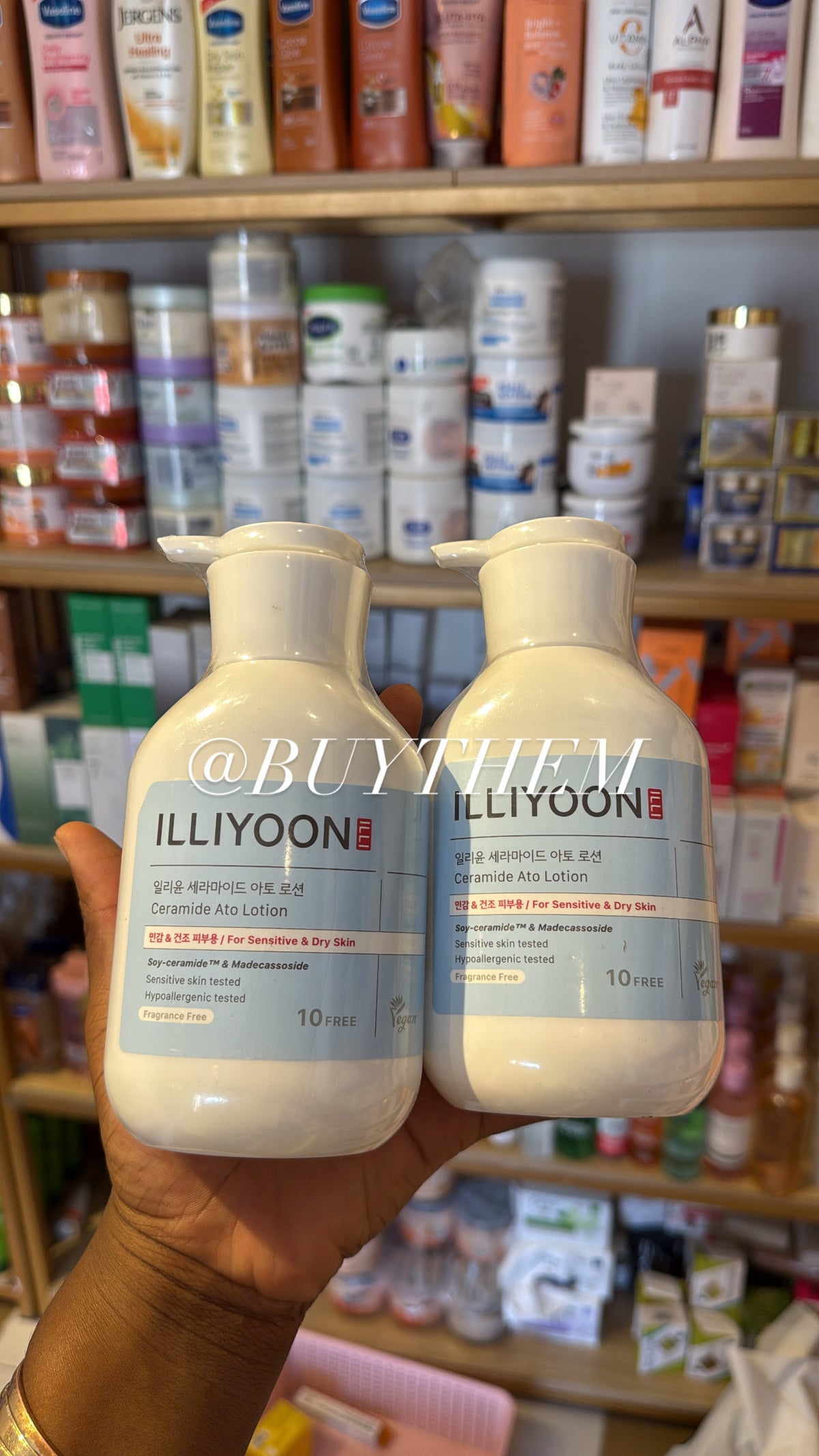 ILLYOON 5ceramide Moisturizing cream