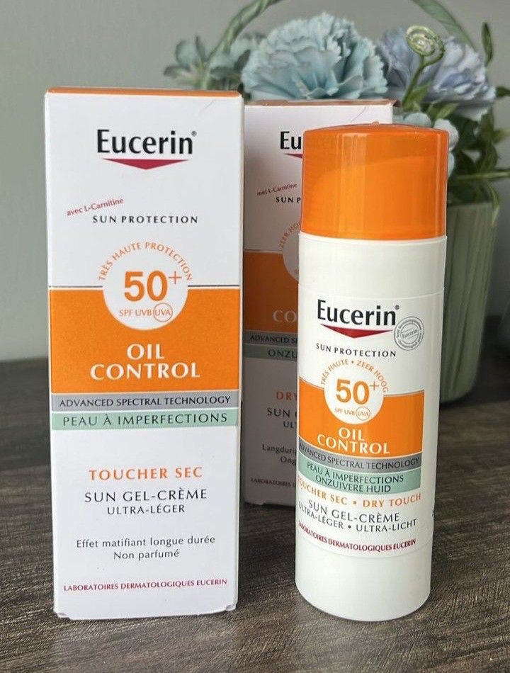 Eucerin oil control sunscreen écran solaire ( blemish )