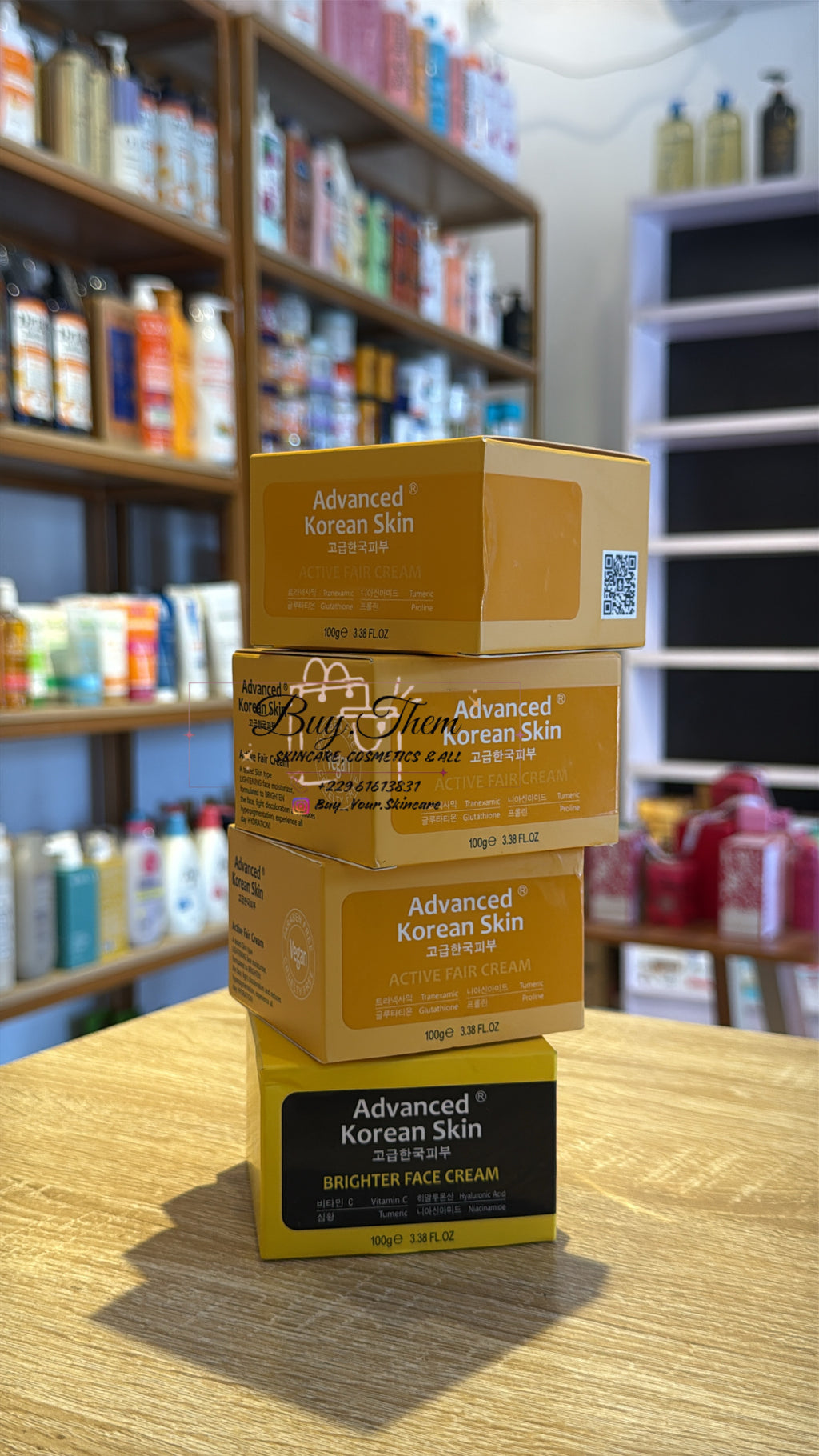 ADVANCED KOREAN SKIN Face cream