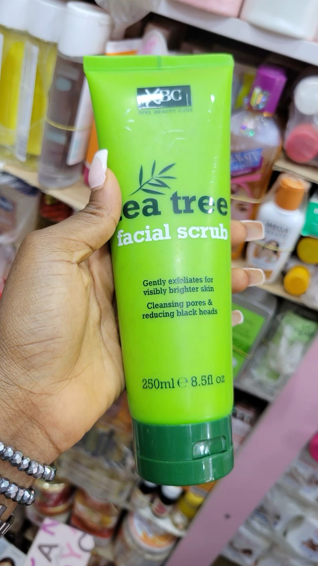Tea tree scrub gommage