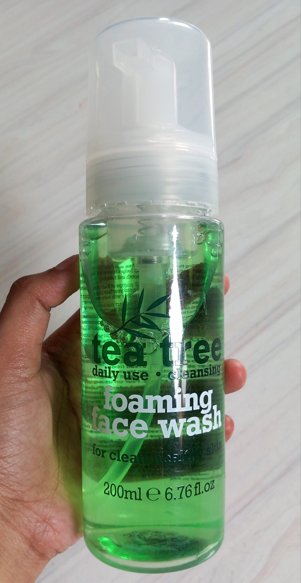 Tea tree wash nettoyant