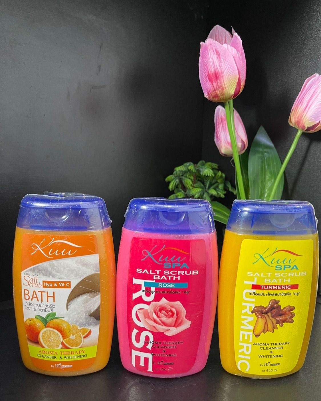 KUU SPA curcuma body scrub gommage