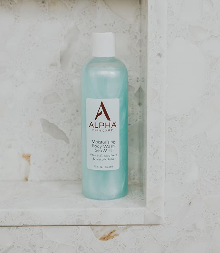 ALPHA SKINCARE 12% glycolic wash gel douche