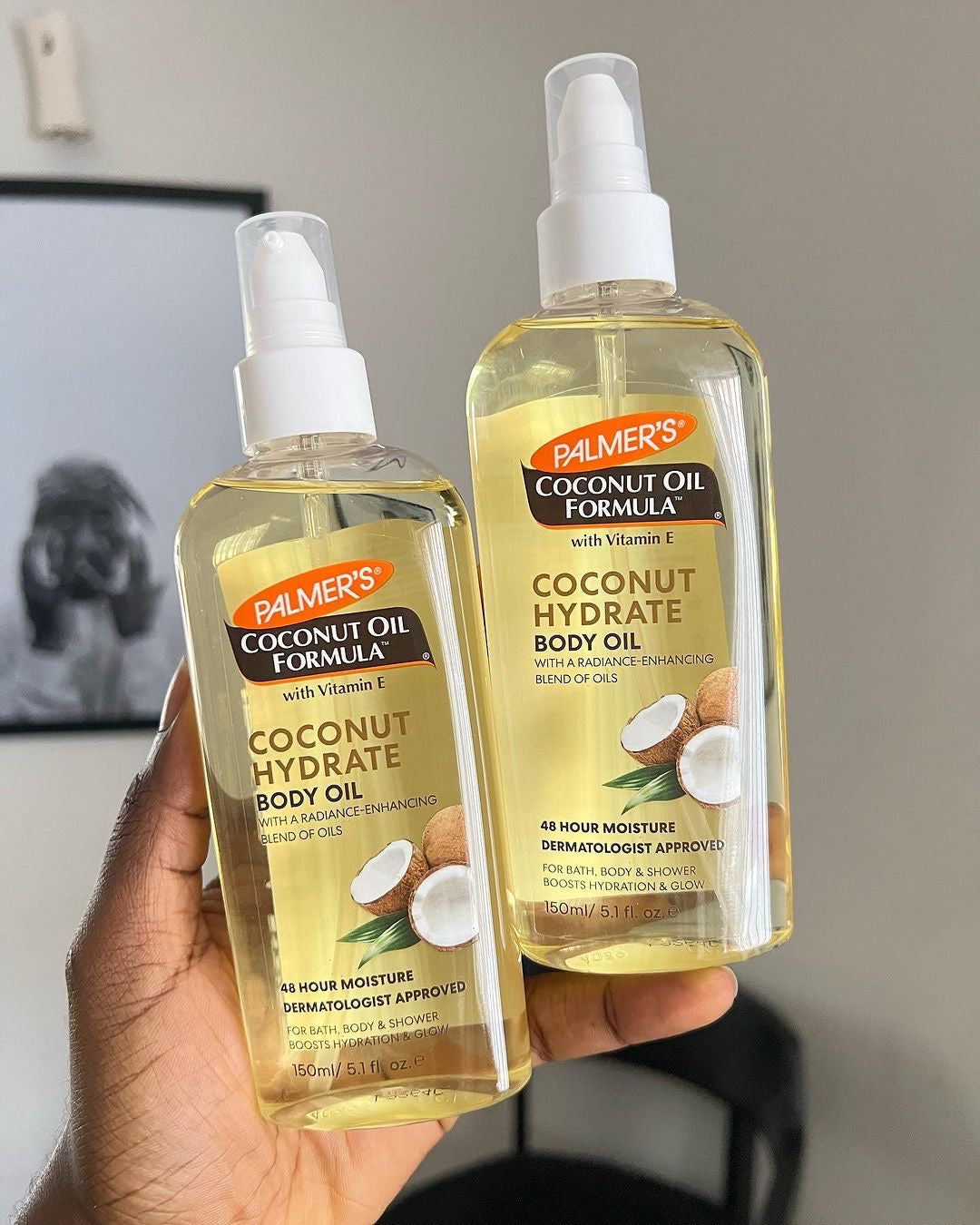 PALMERS coconut hydrate body oil huile