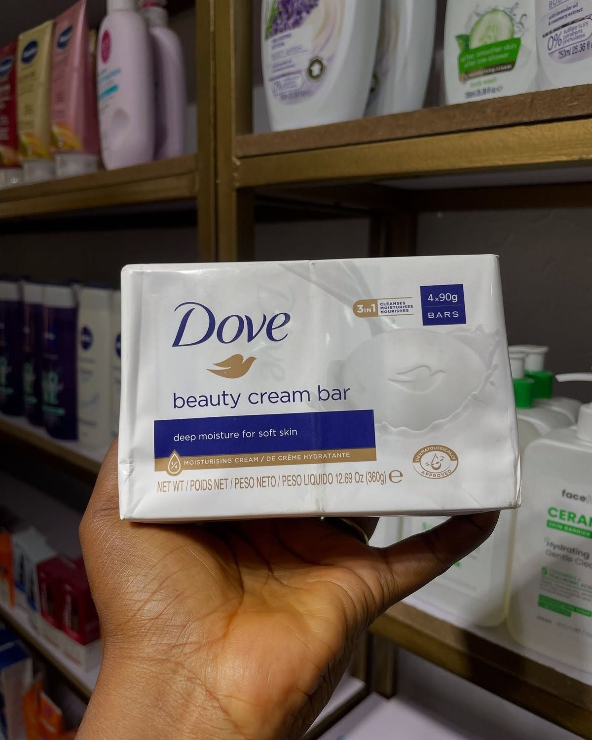 DOVE bar soap savon unité