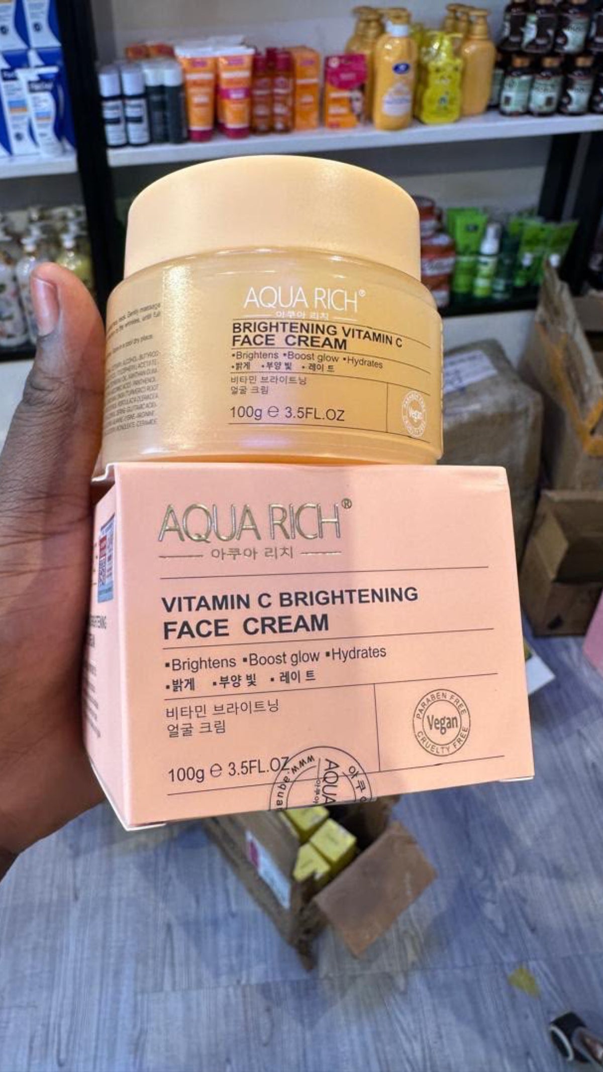 AQUA RICH Face cream crème visage