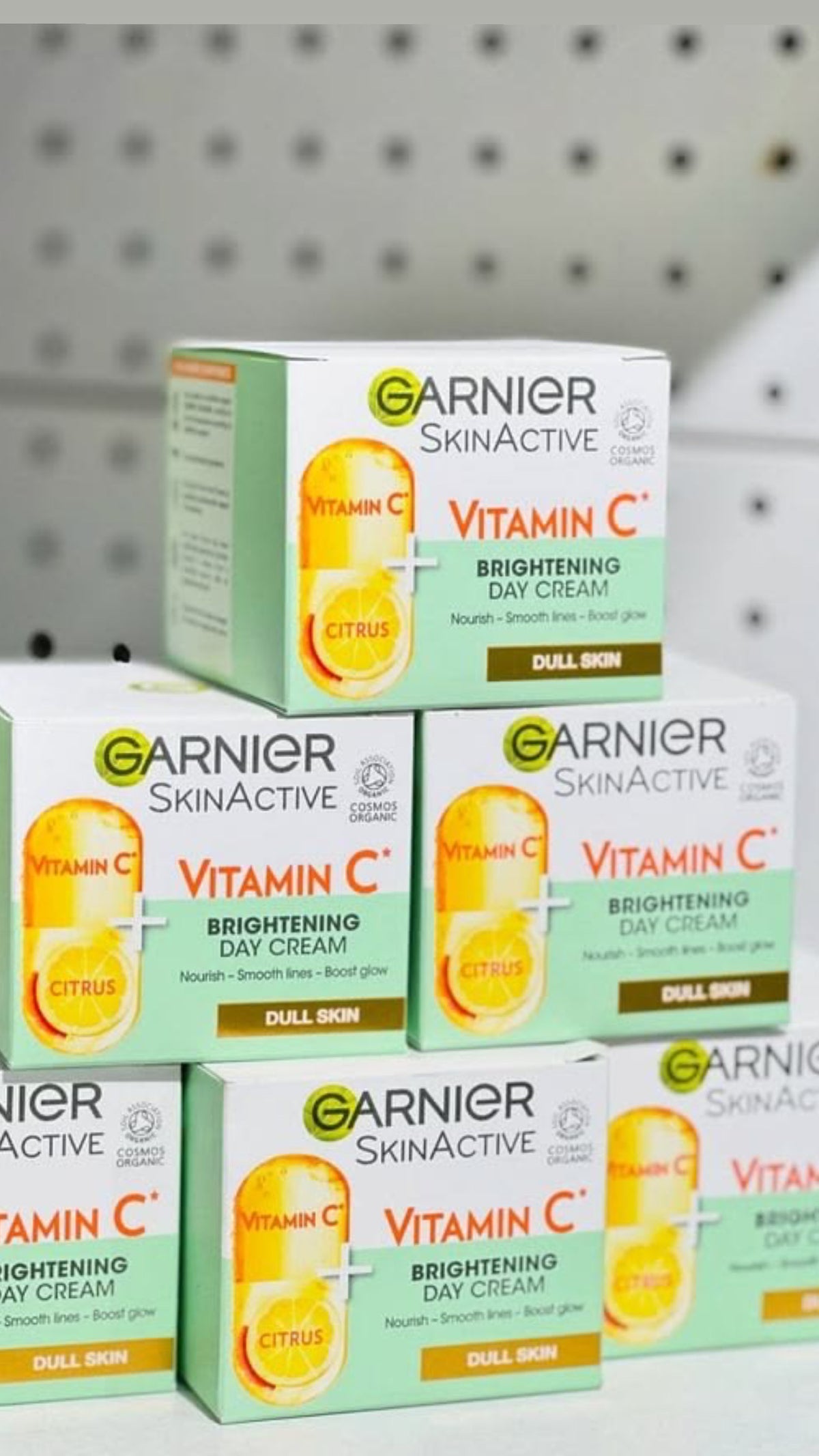 GARNIER skin active vitamin c face cream crème visage