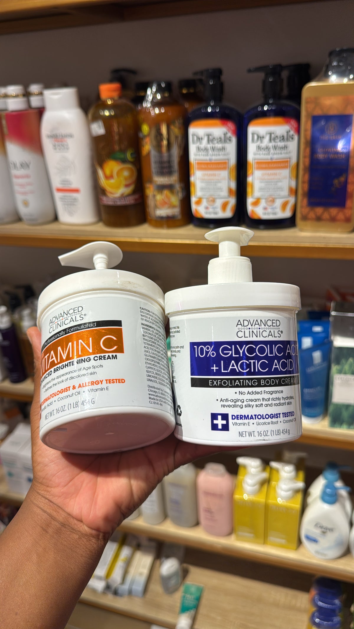ADVANCED CLINICAL body lotion