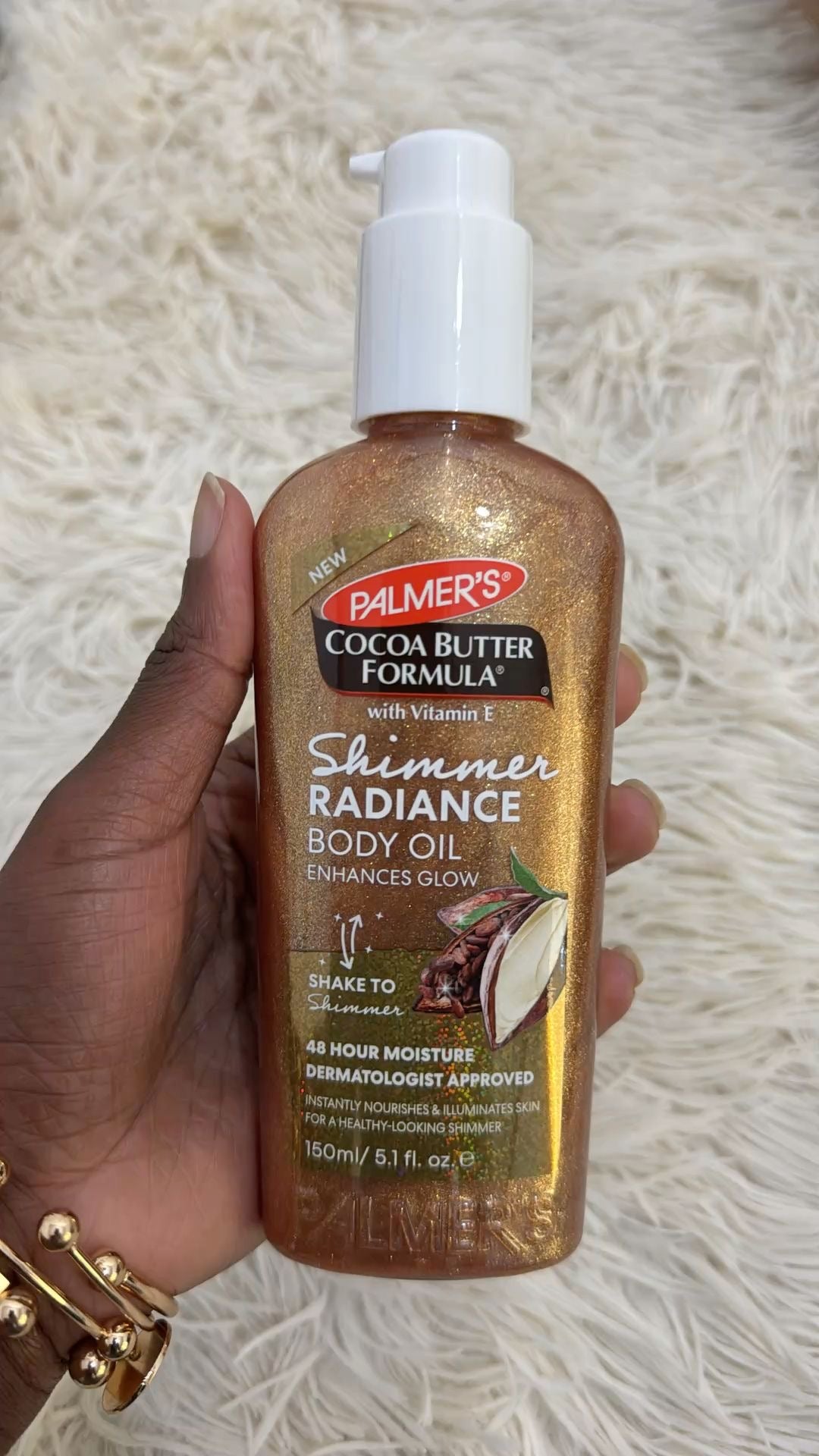 PALMERS COCOA butter shimmer body oil