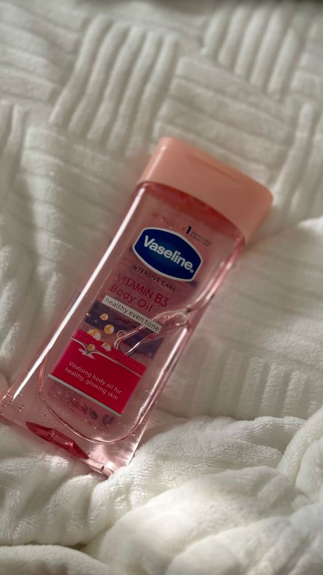 VASELINE huile rose vitamin B3 oil